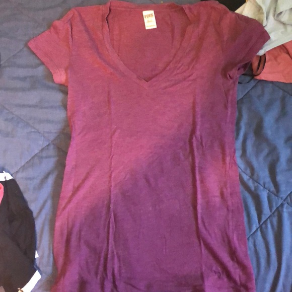 Pink V-neck - Picture 1 of 3